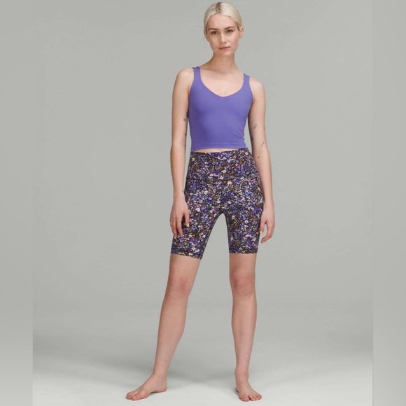 🪻 Lululemon Size 6 Indigo Cropped Align Tank Top - Picture 10 of 10